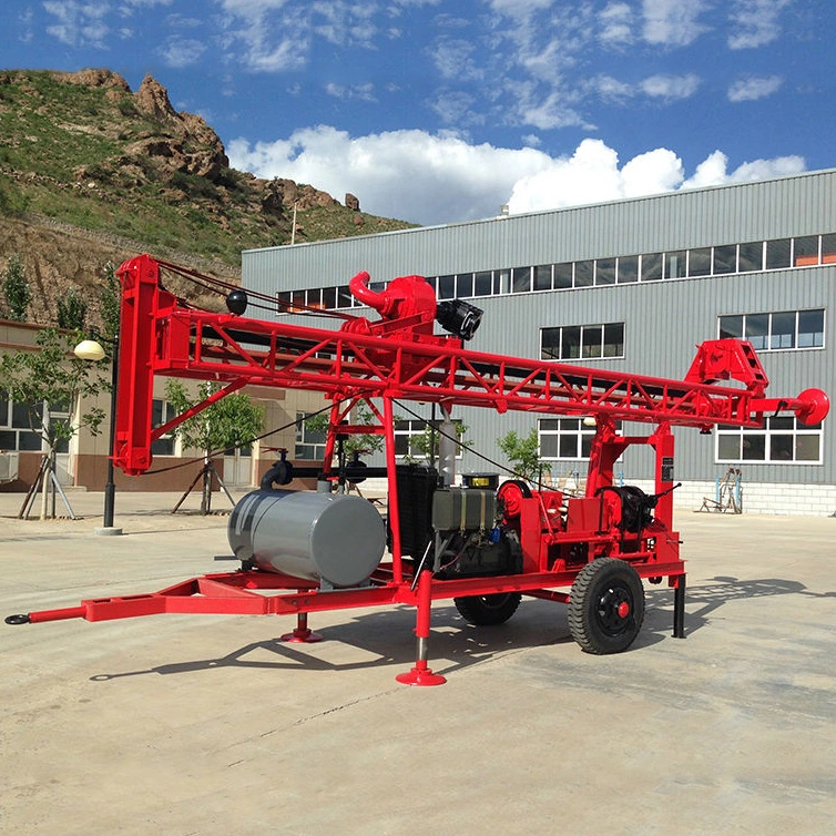 Drilling Geothermal Trailer Mounted Drill/Drilling Rig
