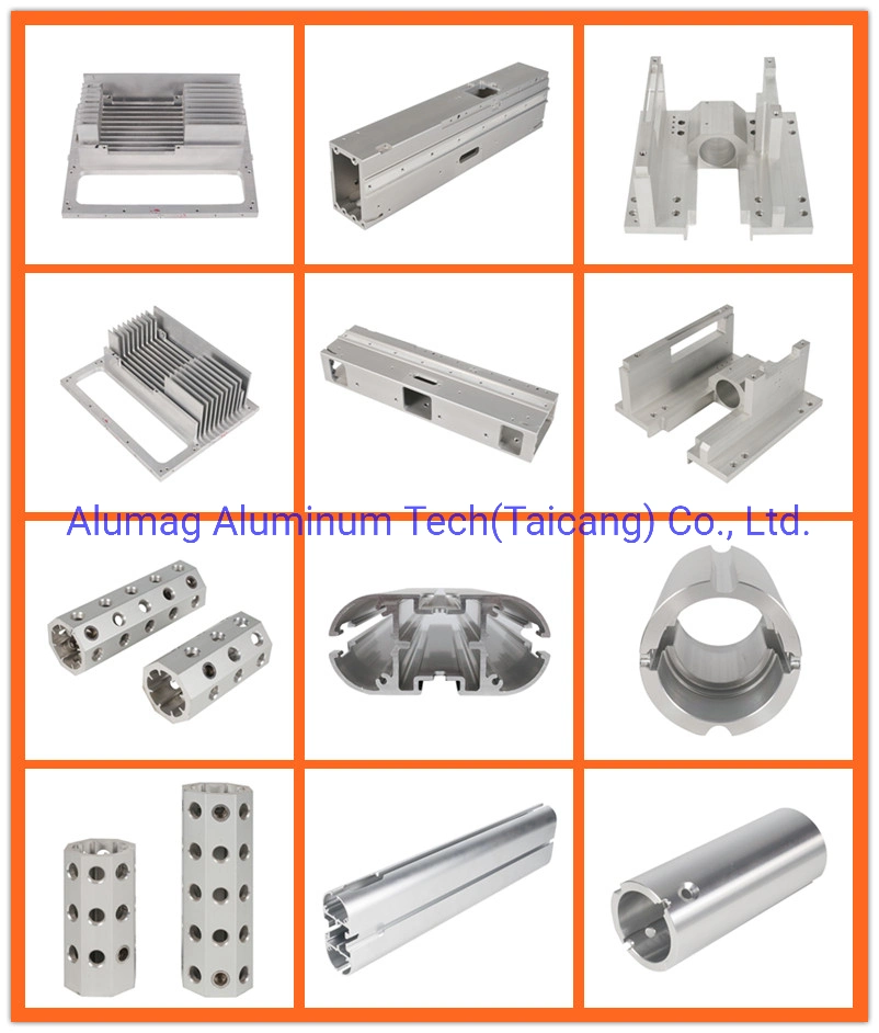 Taiwanese Aluminum Alloy Extrusion CNC Precision /Punching/ Tapping/Milling/ Turning /Machining Spare Parts Accessories