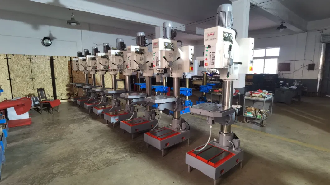Drill Capacity From 13mm to 80mm Big Sale High Quality Drilling Machine with Iron Cast Table Vertical Mini Bench Box Column Pillar Drill Press Drilling Machine