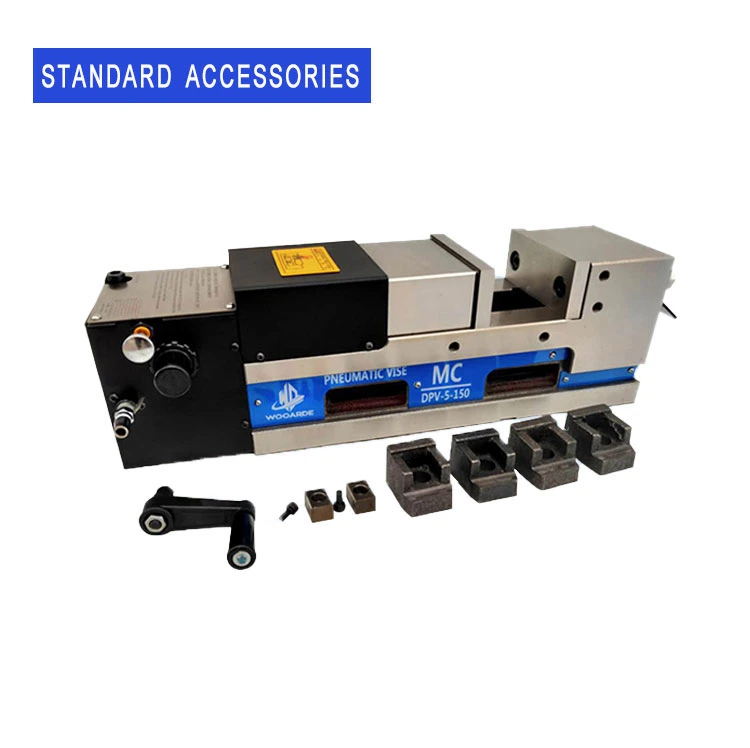 CNC Milling Machine Automatic Pneumatic Concentric Bench Vise Clamping Tool