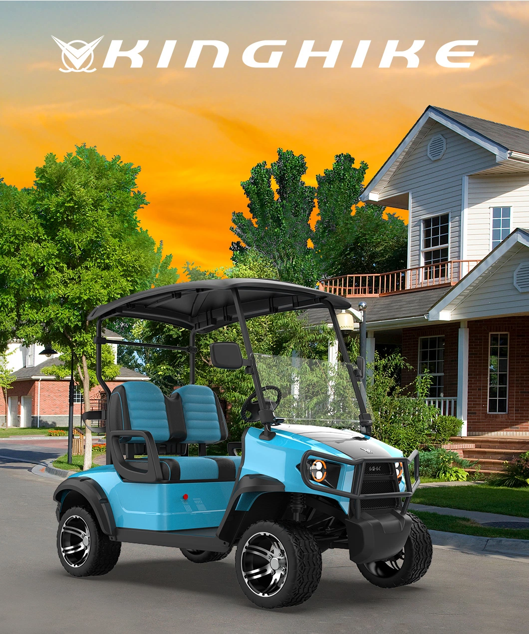 Electric Golf Cart with Dump Bed Luxury Carts