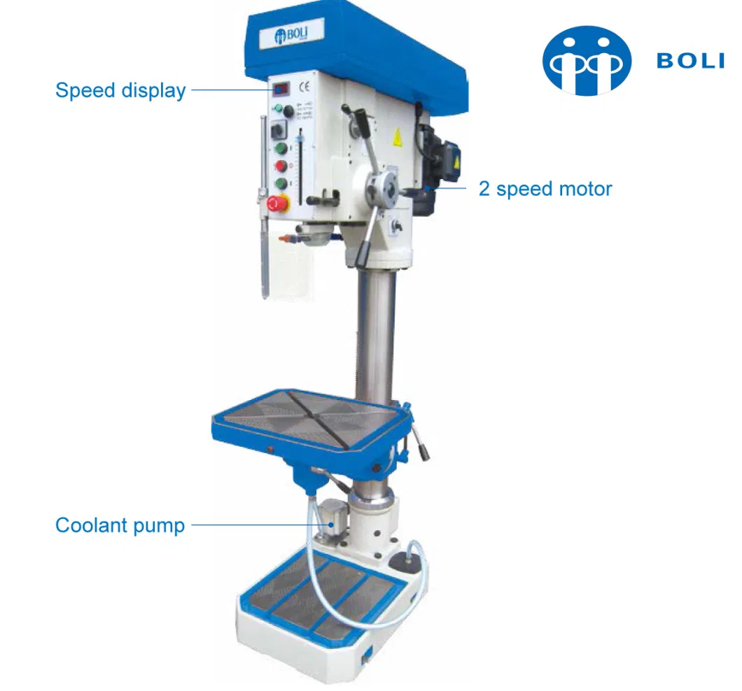25mm High Precision Vertical Industrial Bench Drill Press/Drilling/Tapping Machine)