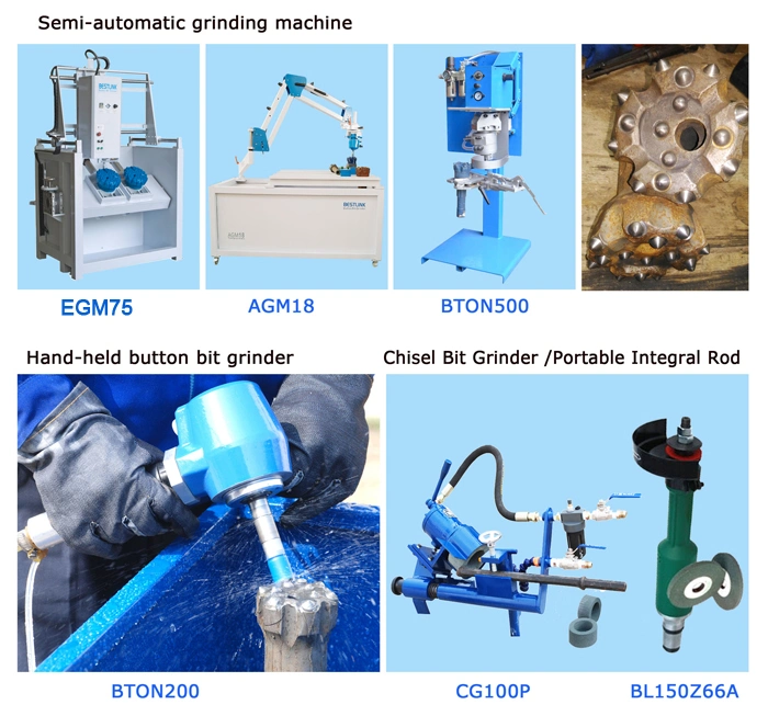 Automatic Electric Grinding Machine for Reuse Mining Drill Bit Button