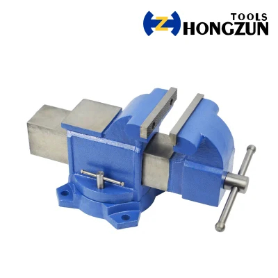 6 Inch Cast Iron Precision Bench Vise with Swivel Base